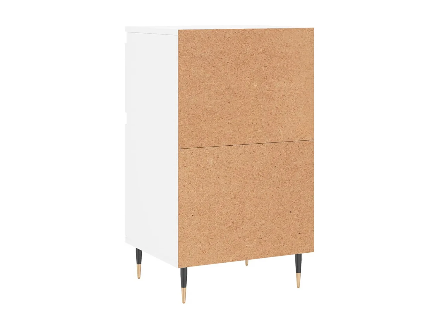 Buffet blanc 40x35x70 cm bois d’ingénierie