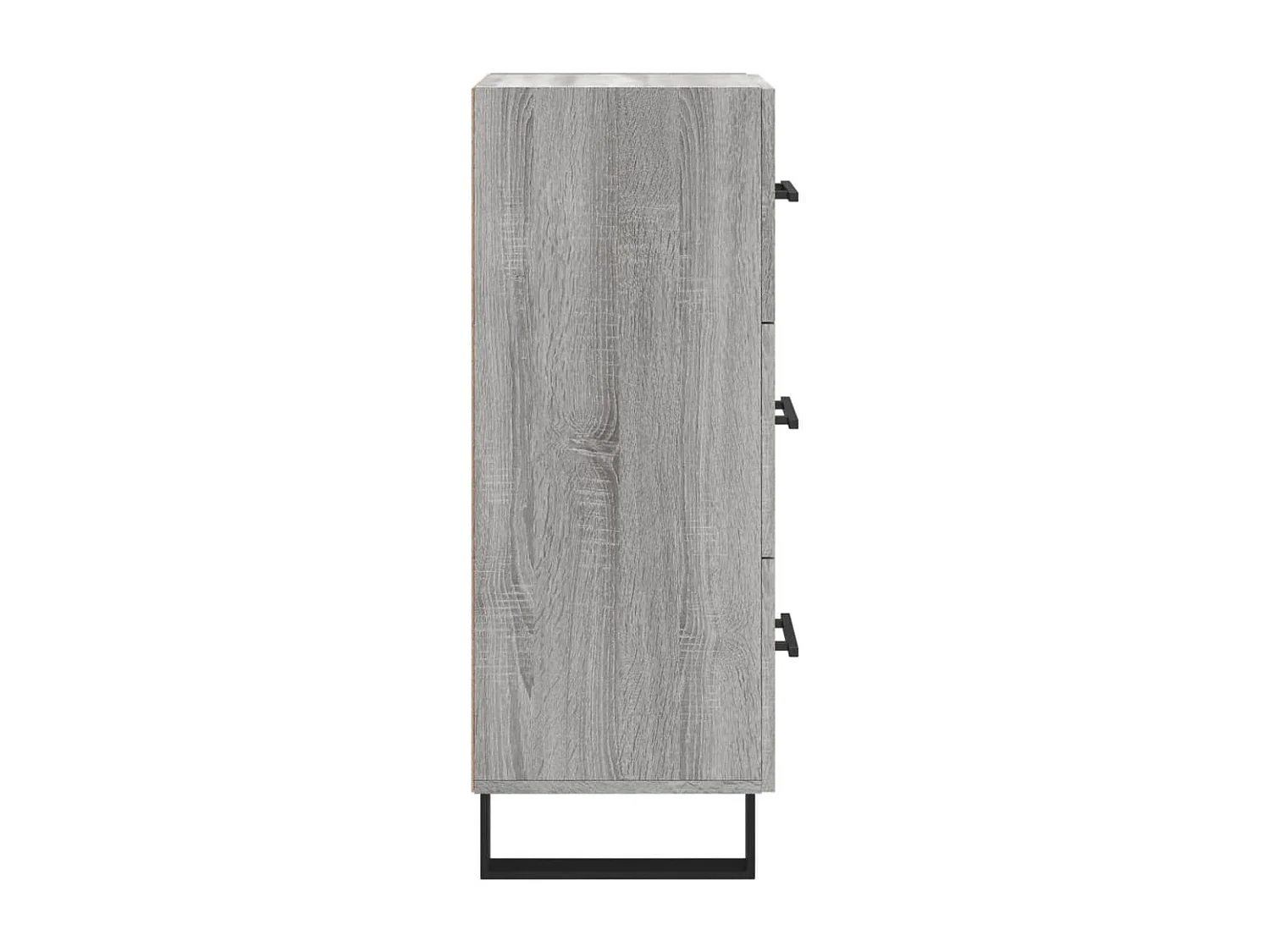 Sideboard Grau Sonoma 34,5x34x90 cm Holzwerkstoff