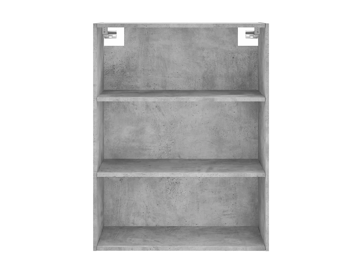 Highboard Betongrau 69,5x34x180 cm Holzwerkstoff