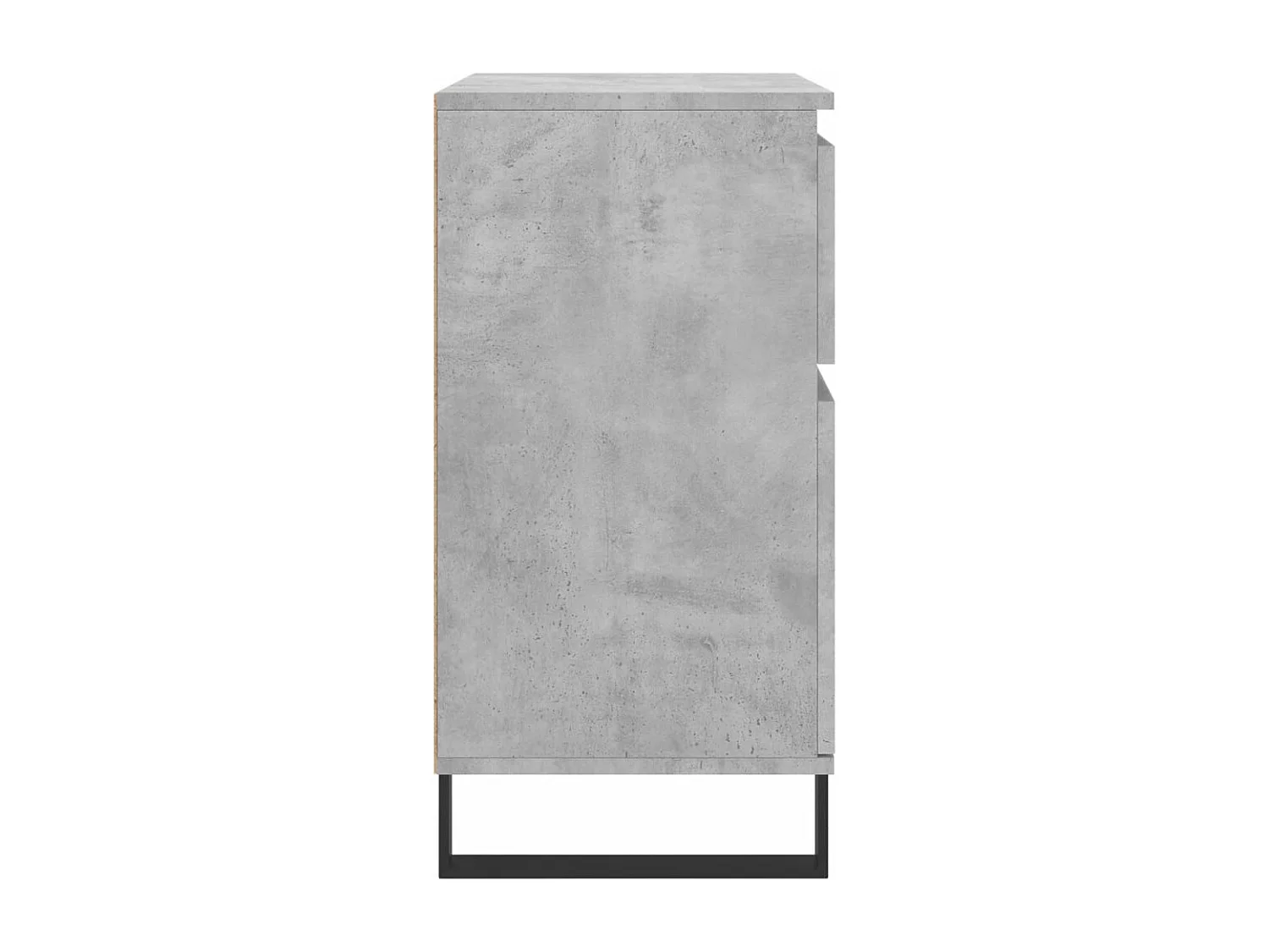 Buffet Gris béton 60x35x70 cm Bois d'ingénierie