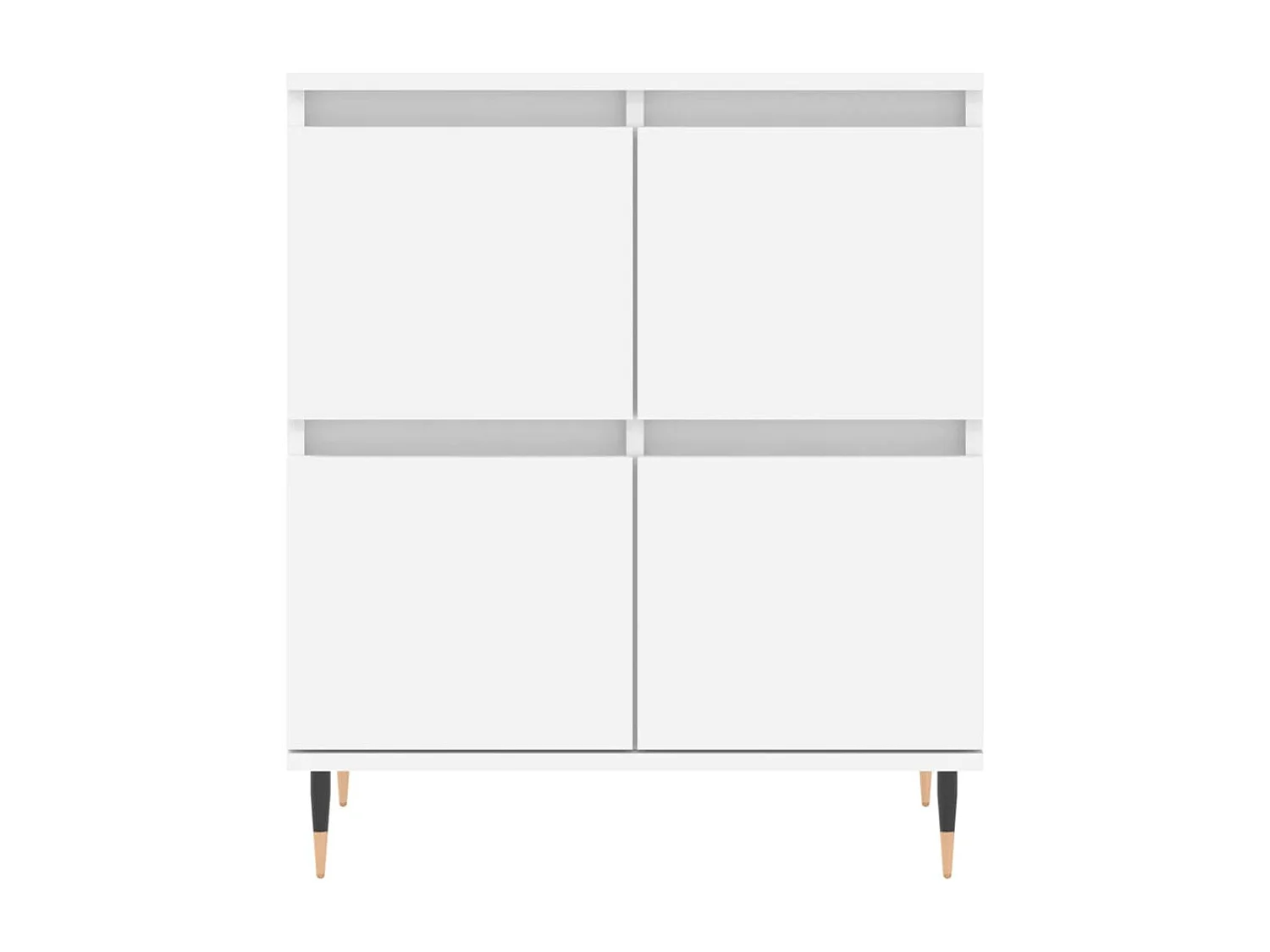 Buffet Blanc 60x35x70 cm Bois d'ingénierie