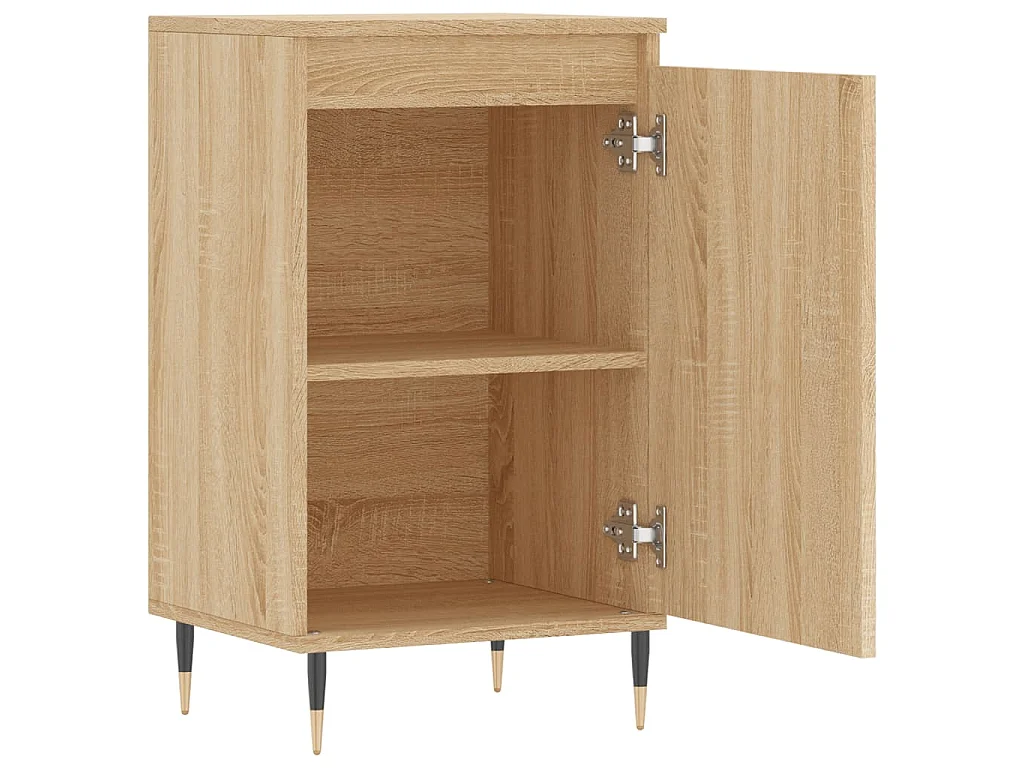 Buffet chêne sonoma 40x35x70 cm bois d'ingénierie