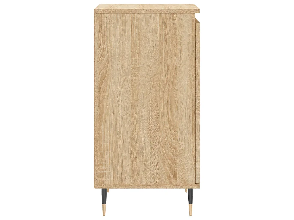 Buffet chêne sonoma 40x35x70 cm bois d'ingénierie