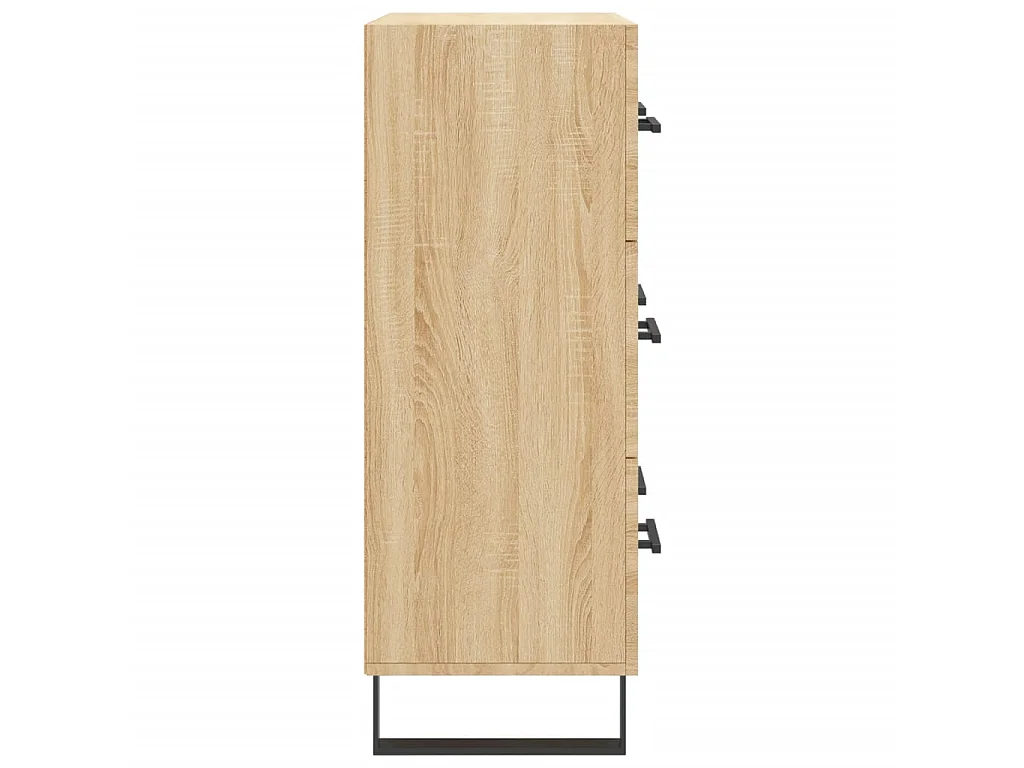 Sideboard Sonoma-Eiche 69,5x34x90 cm Holzwerkstoff