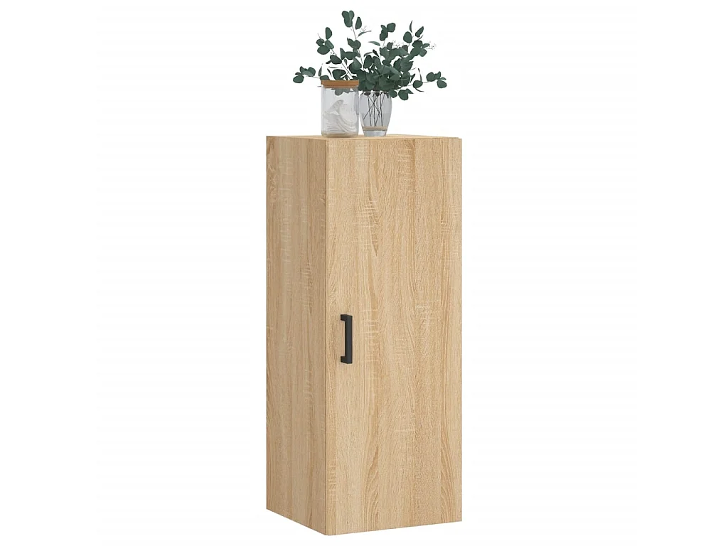 Bovenkast 34,5x34x90 cm sonoma eikenkleurig