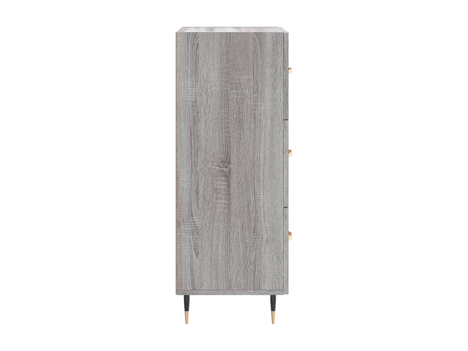 Sideboard Grau Sonoma 34,5x34x90 cm Holzwerkstoff