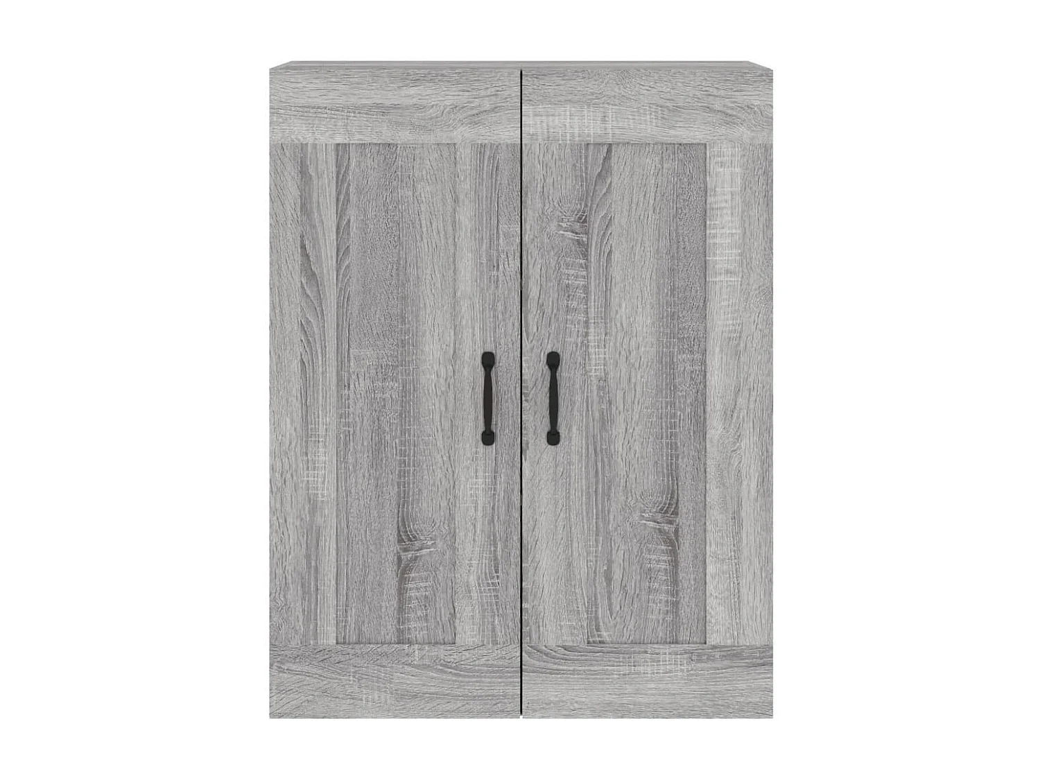 Wandschränke 2 Stk. Grau Sonoma Holzwerkstoff