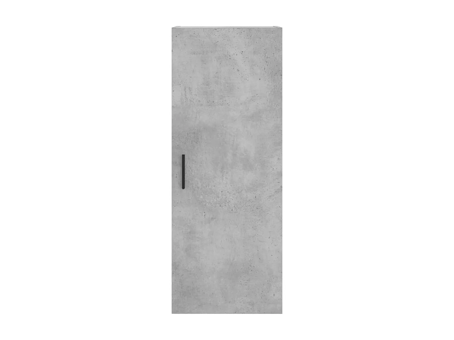 Credenza Grigio Cemento 34,5x34x180 cm in Legno Multistrato
