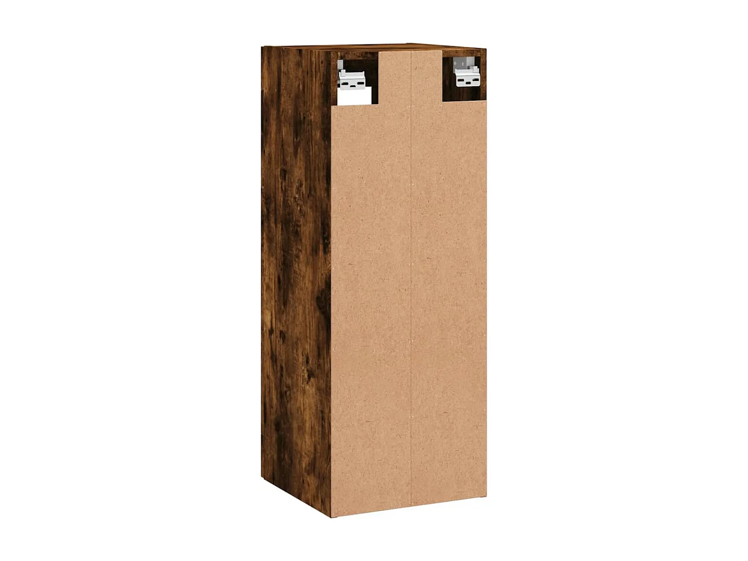 Armoire murale chêne fumé 34,5x34x90 cm