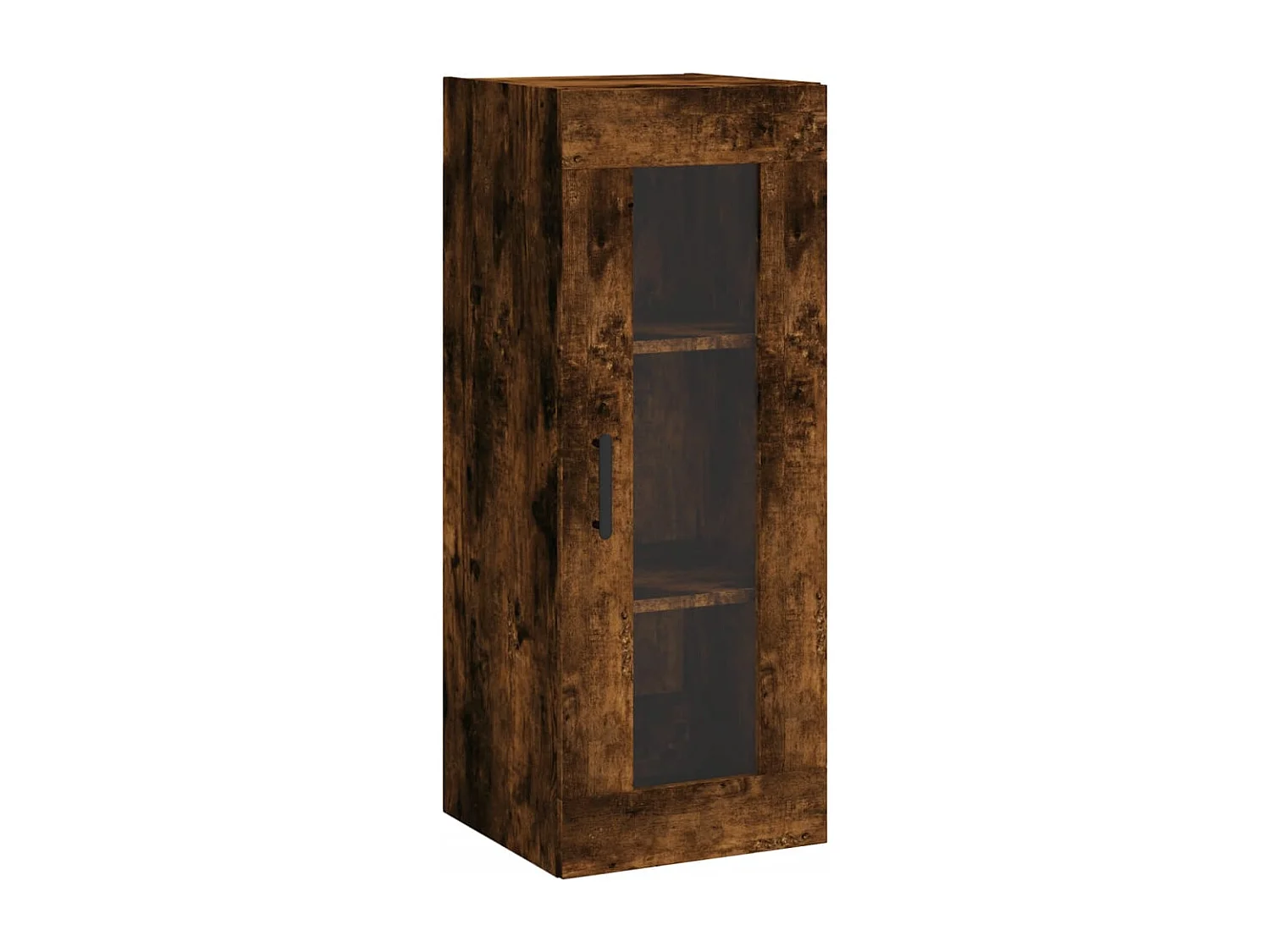 Armoire murale chêne fumé 34,5x34x90 cm