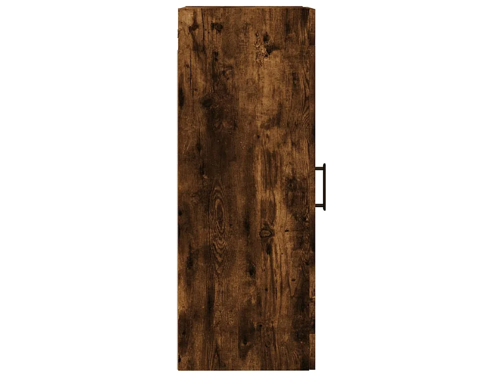 Armoire murale chêne fumé 34,5x34x90 cm