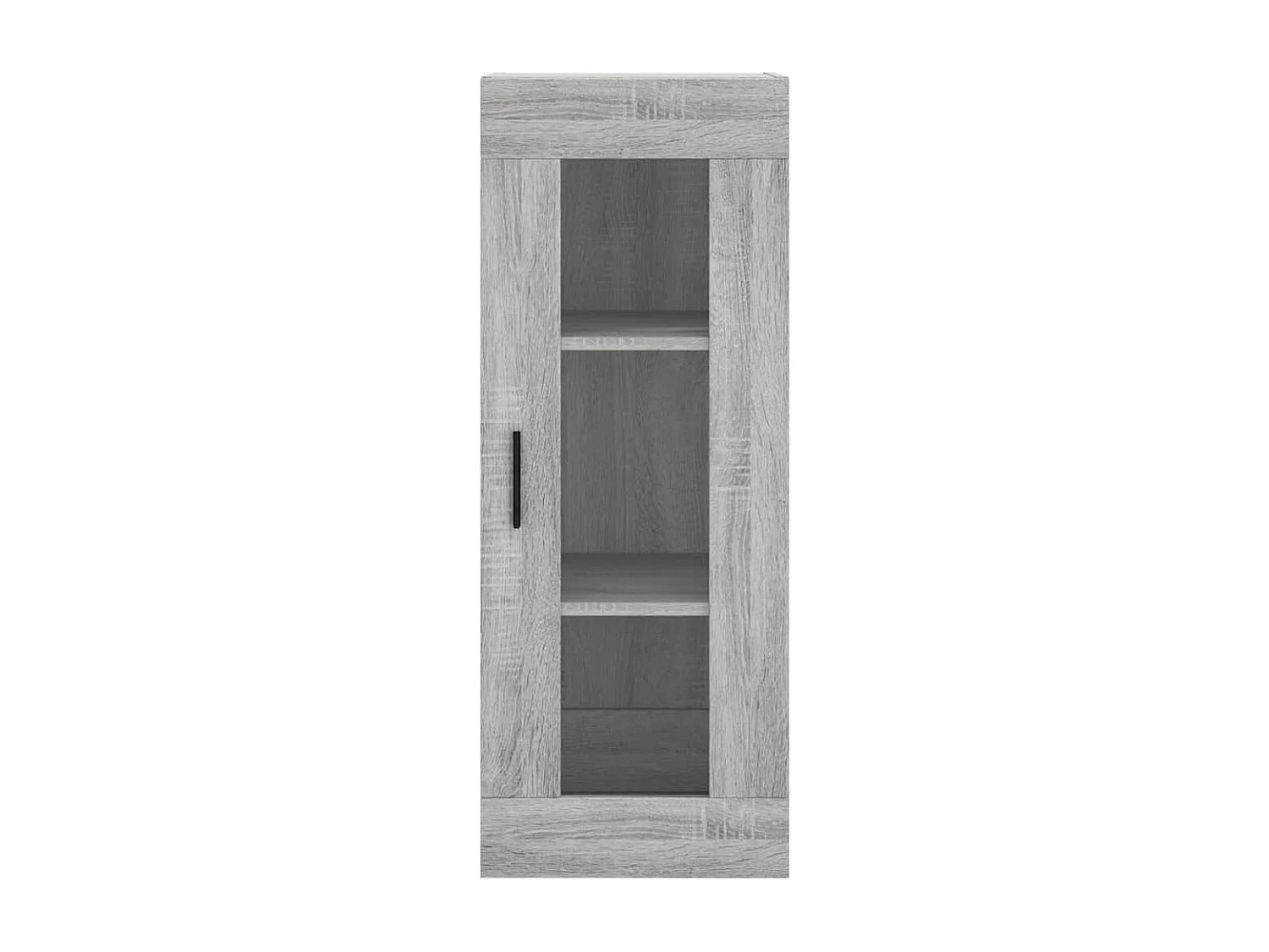 Buffet haut Sonoma gris 34,5x34x180 cm Bois d'ingénierie