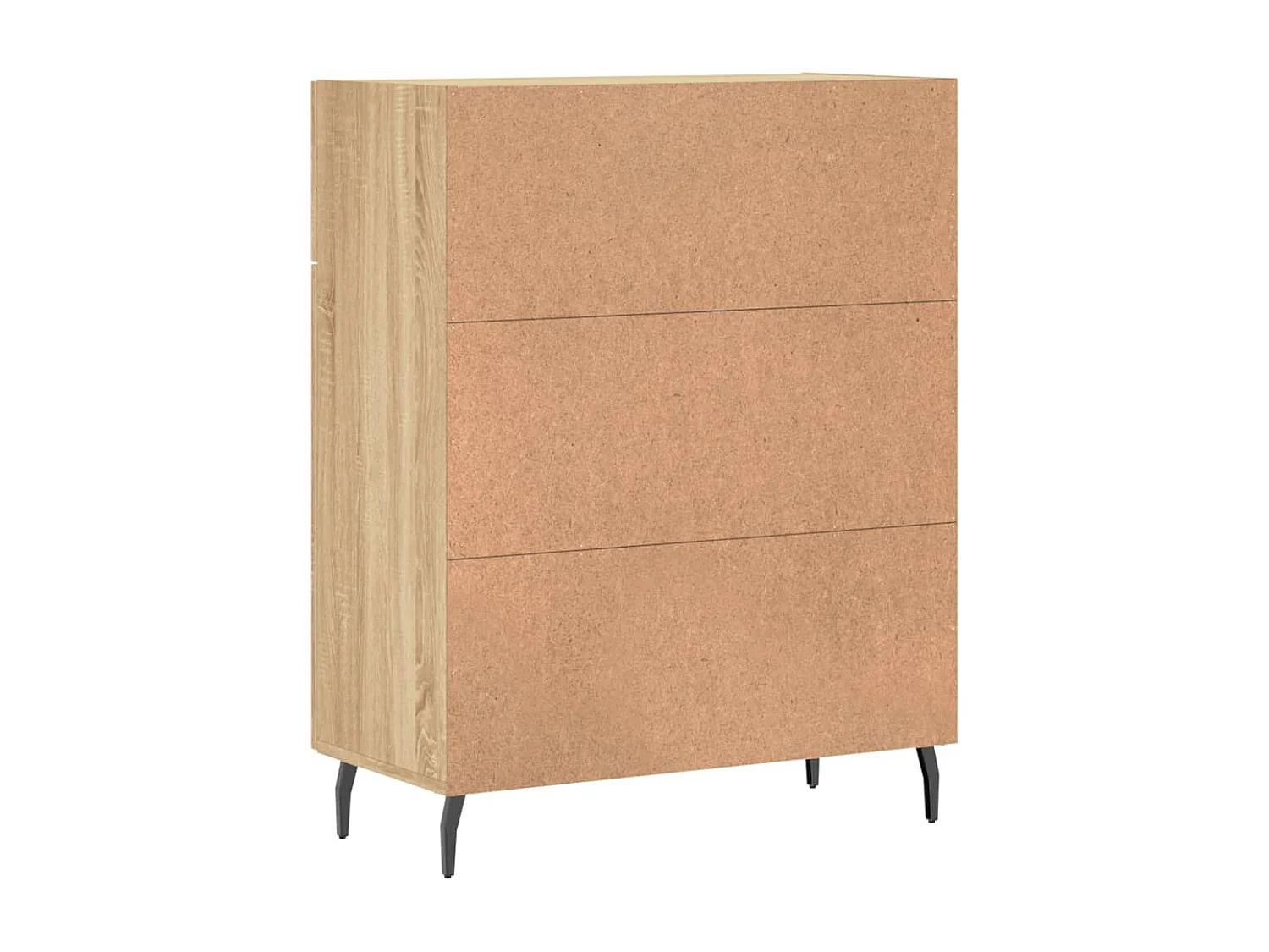 Buffet chêne sonoma 69,5x34x90 cm bois d'ingénierie