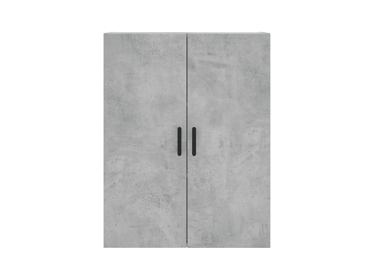 Highboard Betongrau 69,5x34x180 cm Holzwerkstoff