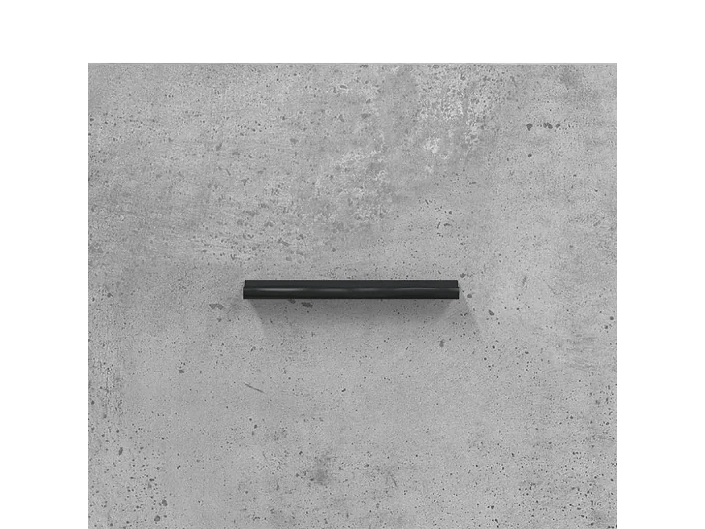Dressoir 69,5x34x90 cm bewerkt hout betongrijs
