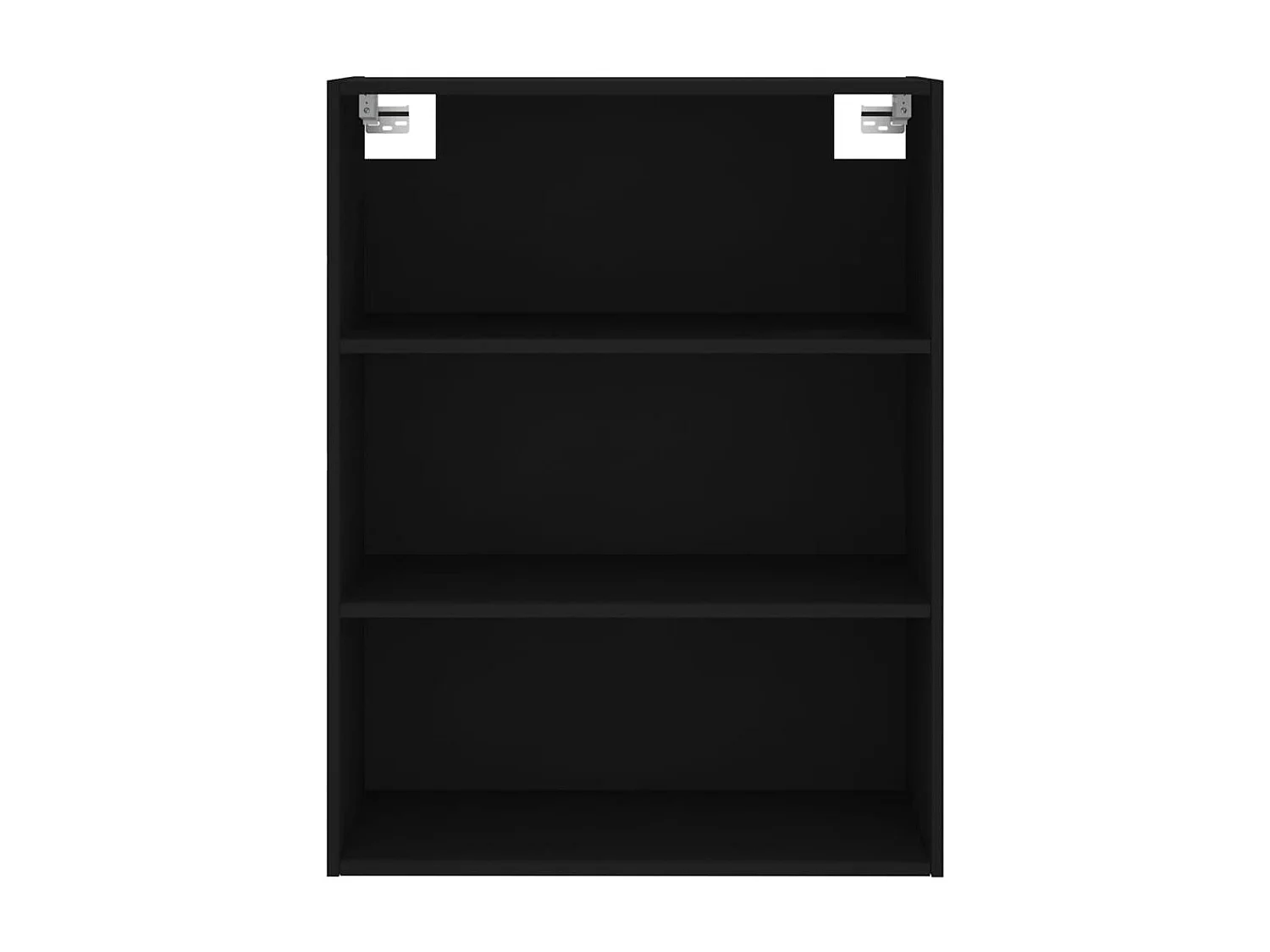 Buffet haut Noir 69,5x34x180 cm Bois d'ingénierie