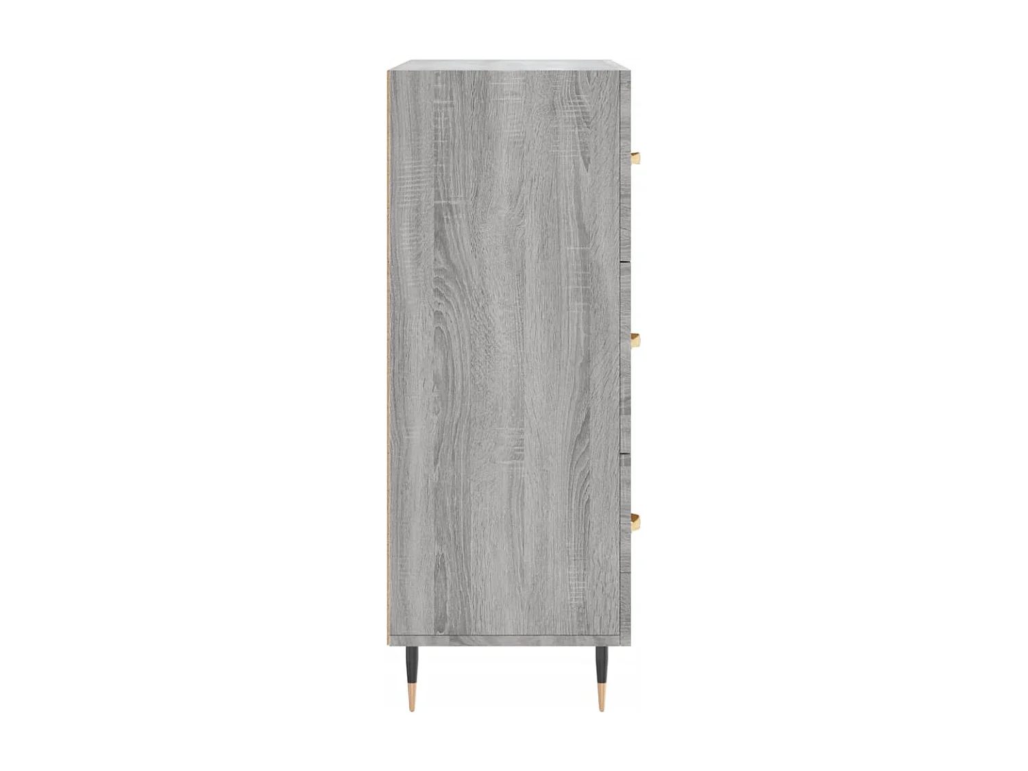 Buffet sonoma gris 69,5x34x90 cm bois d'ingénierie