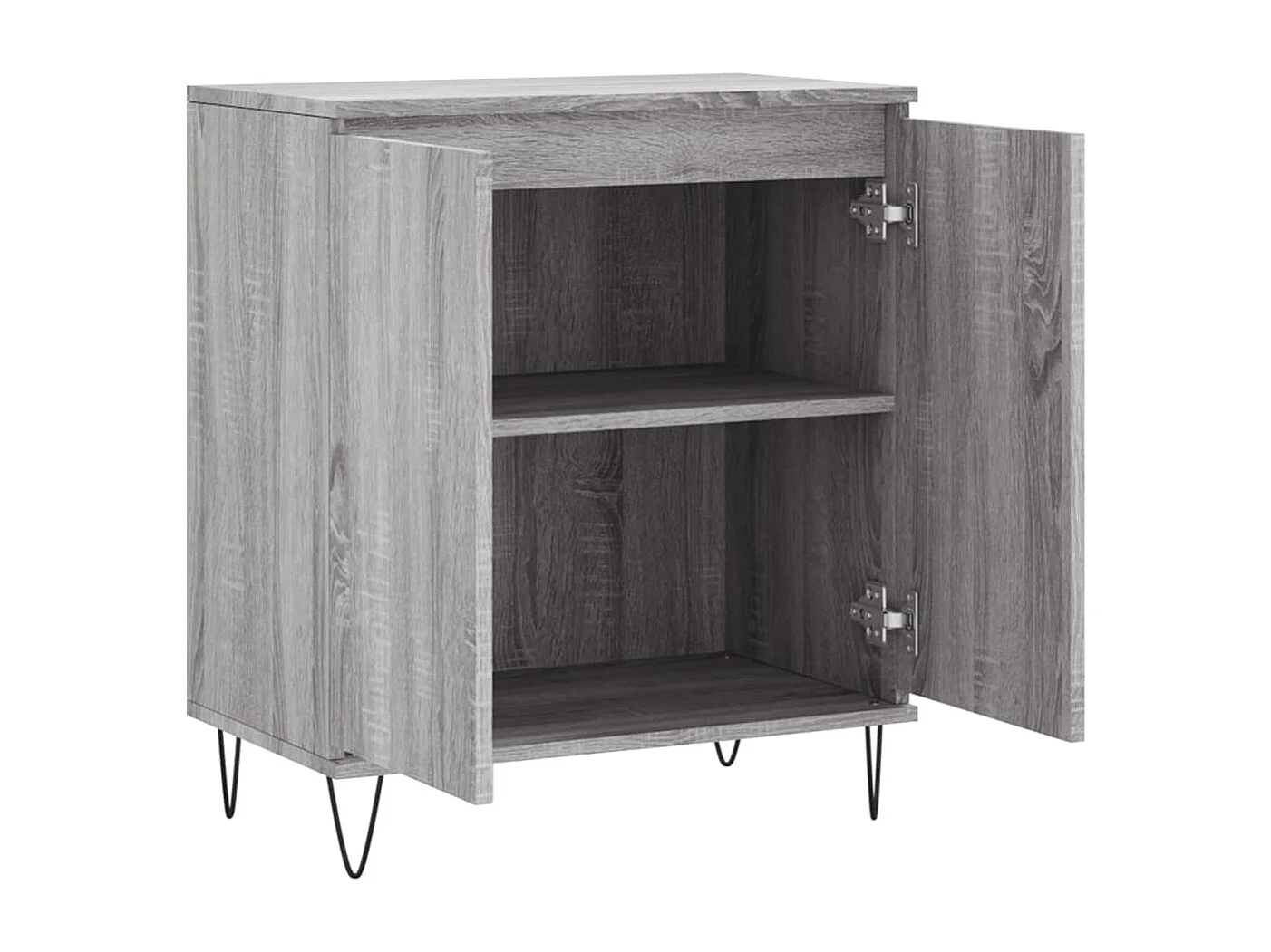 Sideboard Grau Sonoma 60x35x70 cm Holzwerkstoff