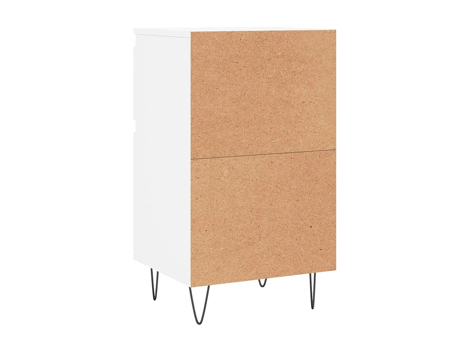 Buffet blanc 40x35x70 cm bois d’ingénierie