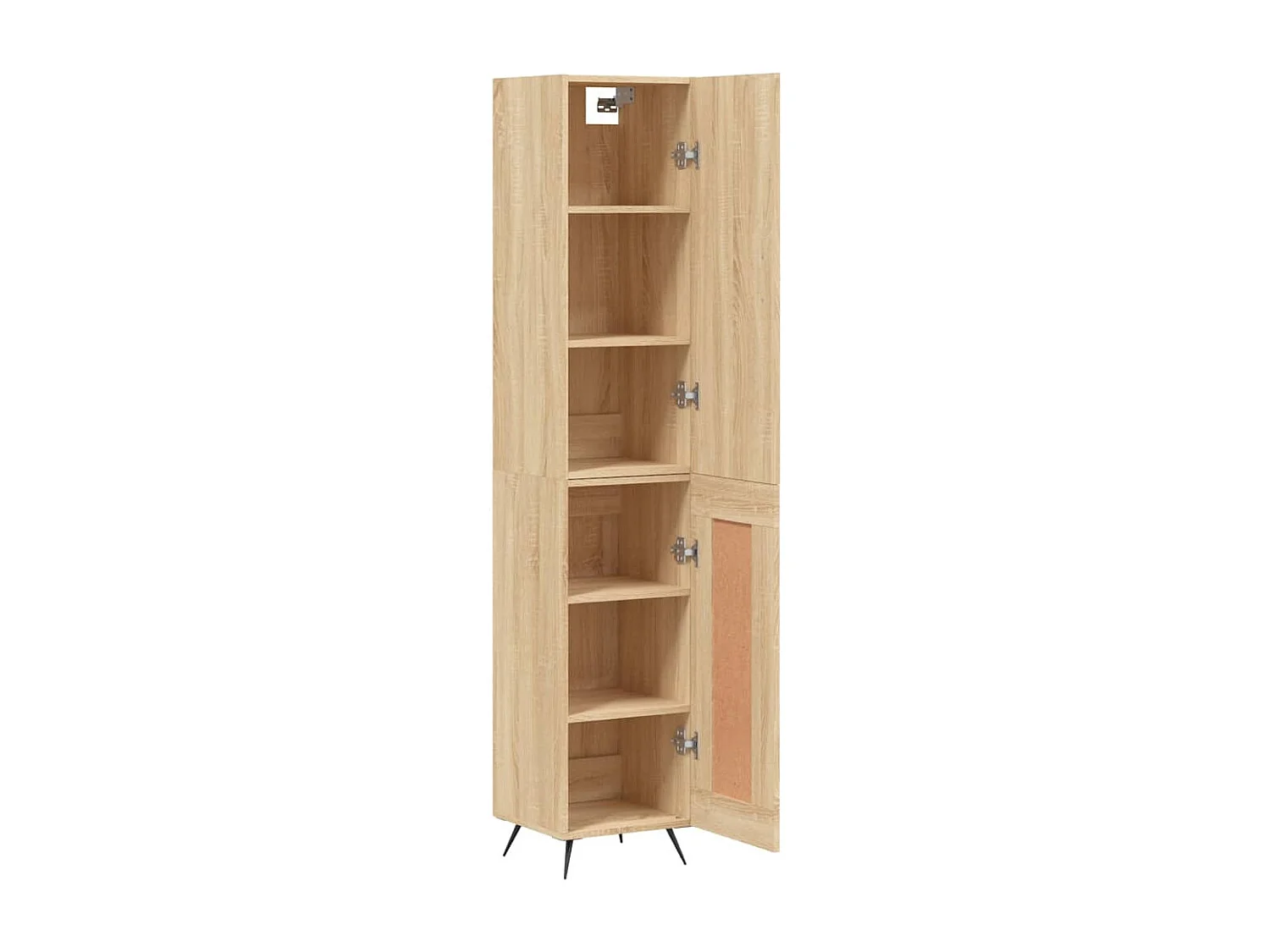 Credenza Rovere Sonoma 34,5x34x180 cm in Legno Multistrato