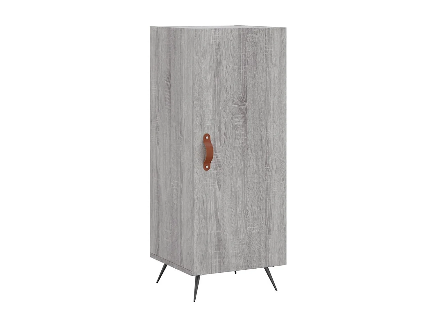 Buffet Sonoma gris 34,5x34x90 cm Bois d'ingénierie