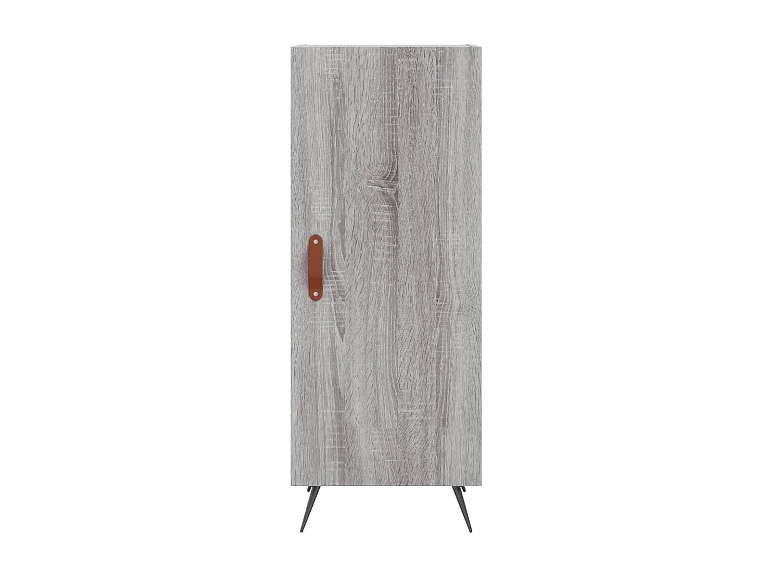 Credenza Grigio Sonoma 34,5x34x90 cm in Legno Multistrato