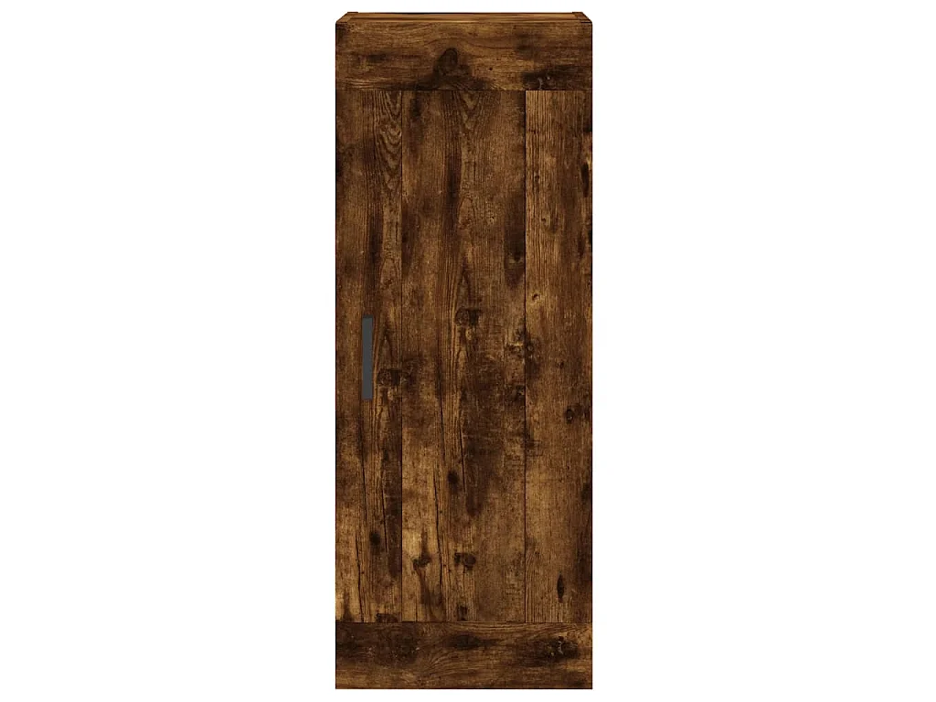 Credenza Rovere Fumo 34,5x34x180 cm in Legno Multistrato