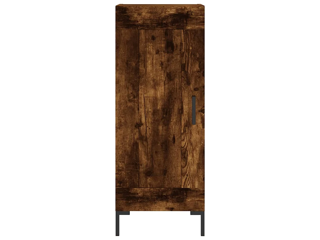 Highboard Räuchereiche 34,5x34x180 cm Holzwerkstoff