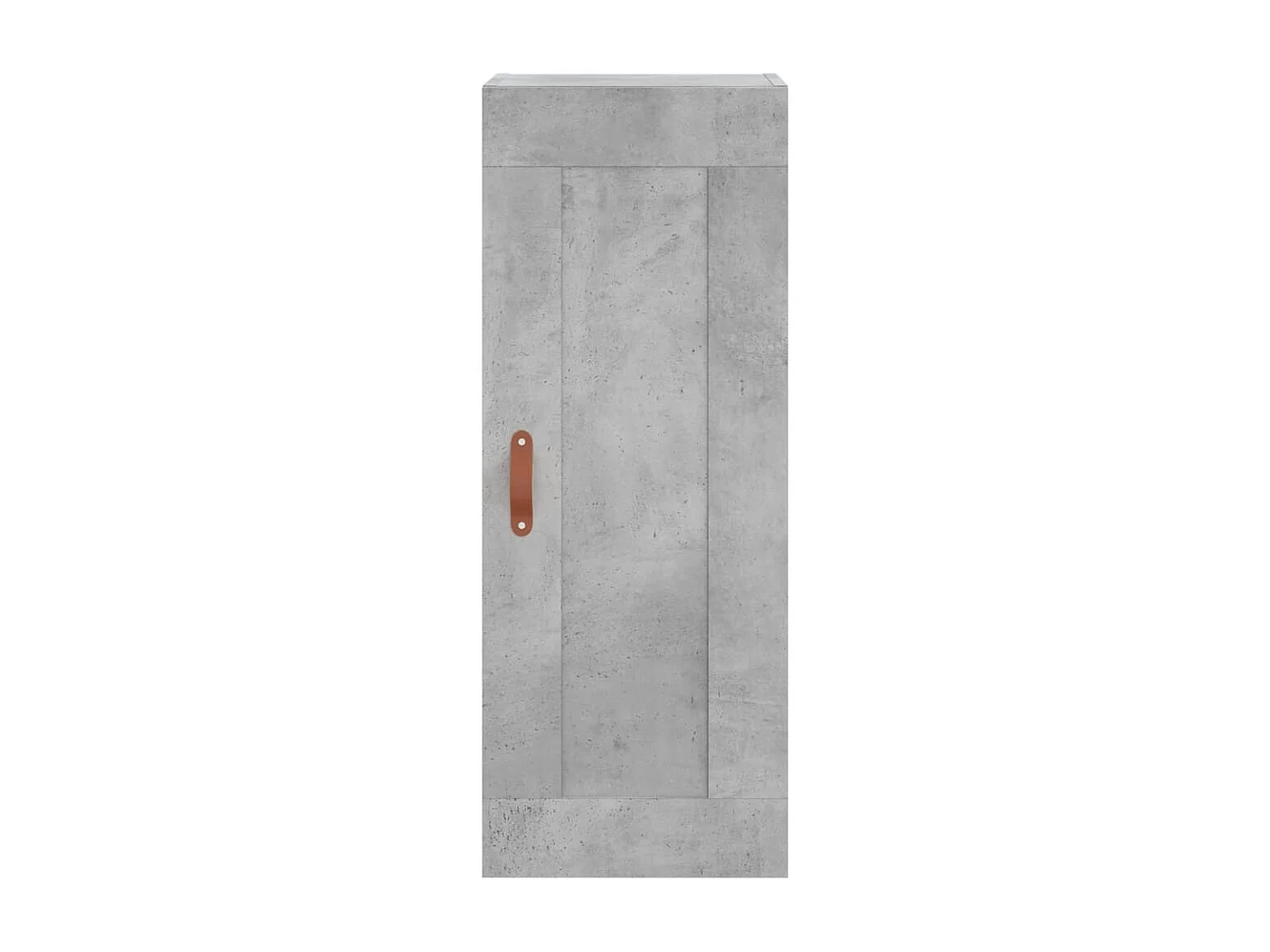 Highboard Betongrau 34,5x34x180 cm Holzwerkstoff