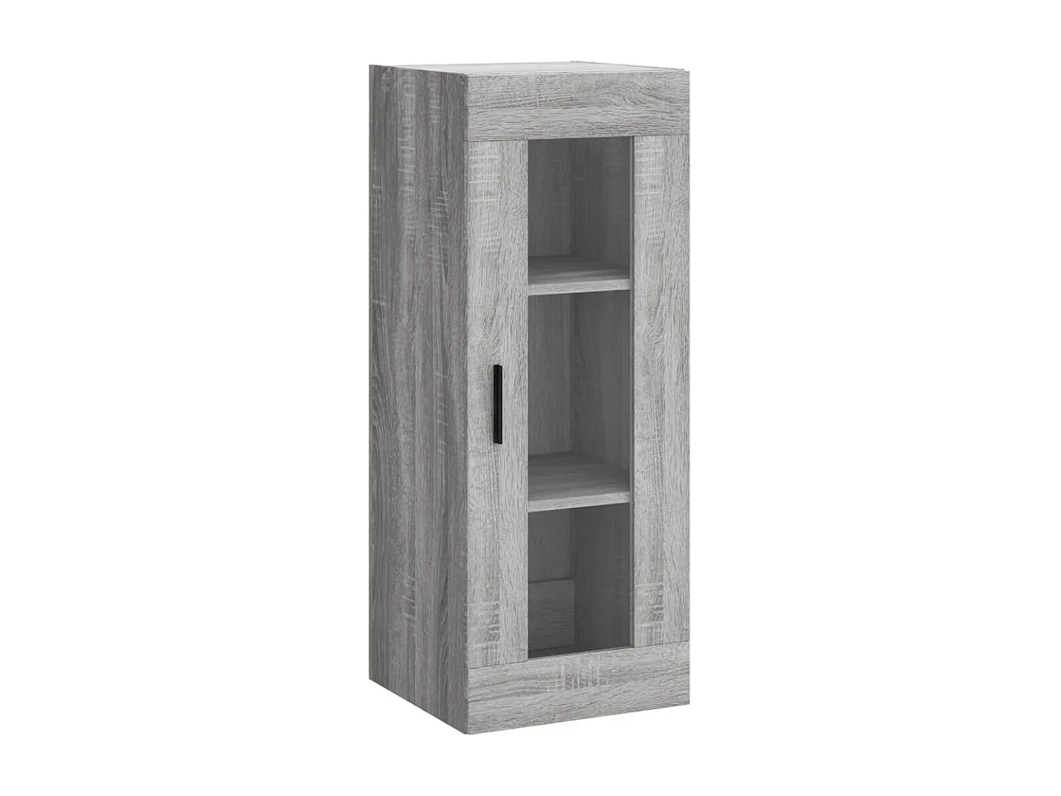 Highboard Grau Sonoma 34,5x34x180 cm Holzwerkstoff