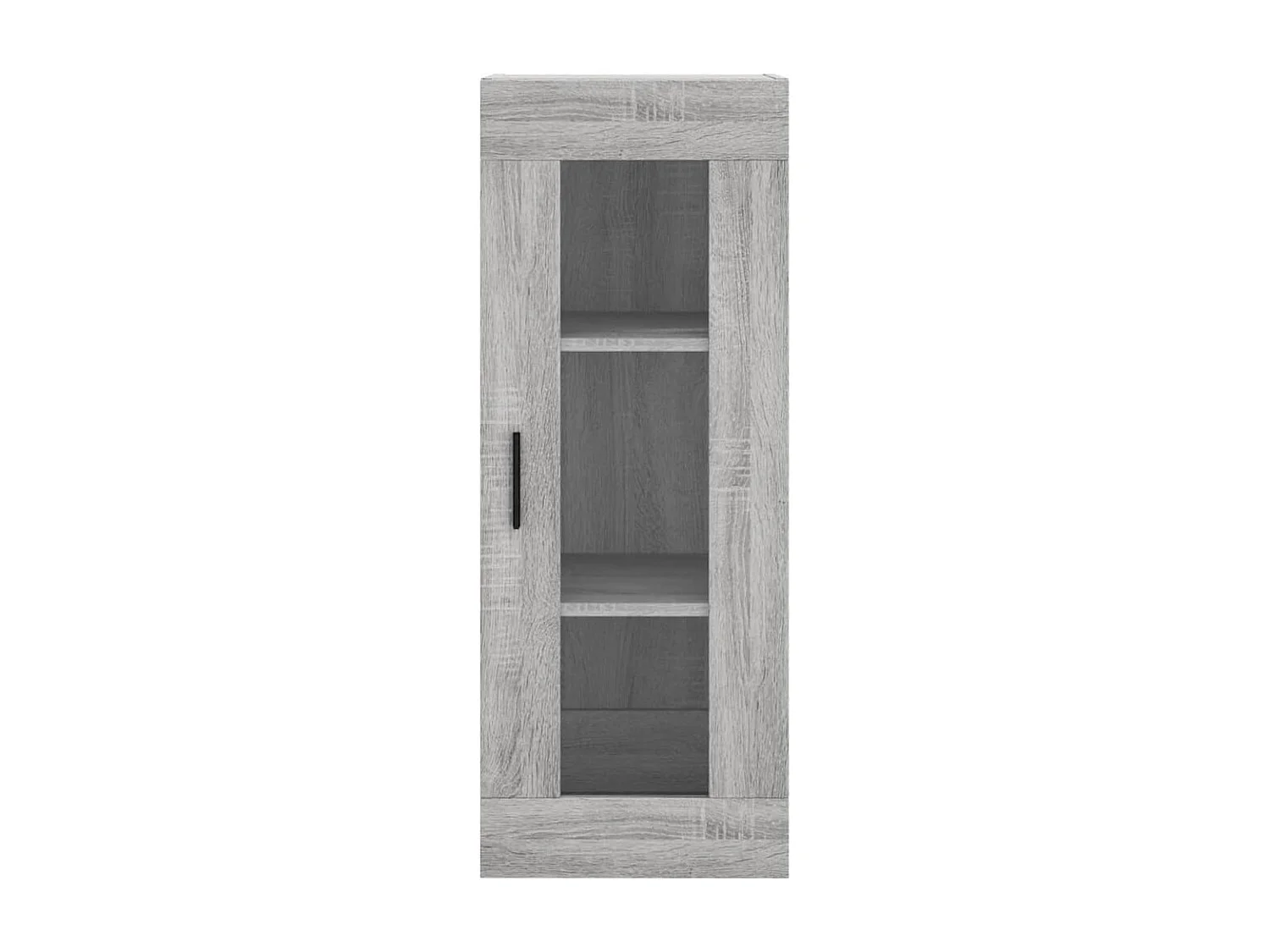 Buffet haut Sonoma gris 34,5x34x180 cm Bois d'ingénierie