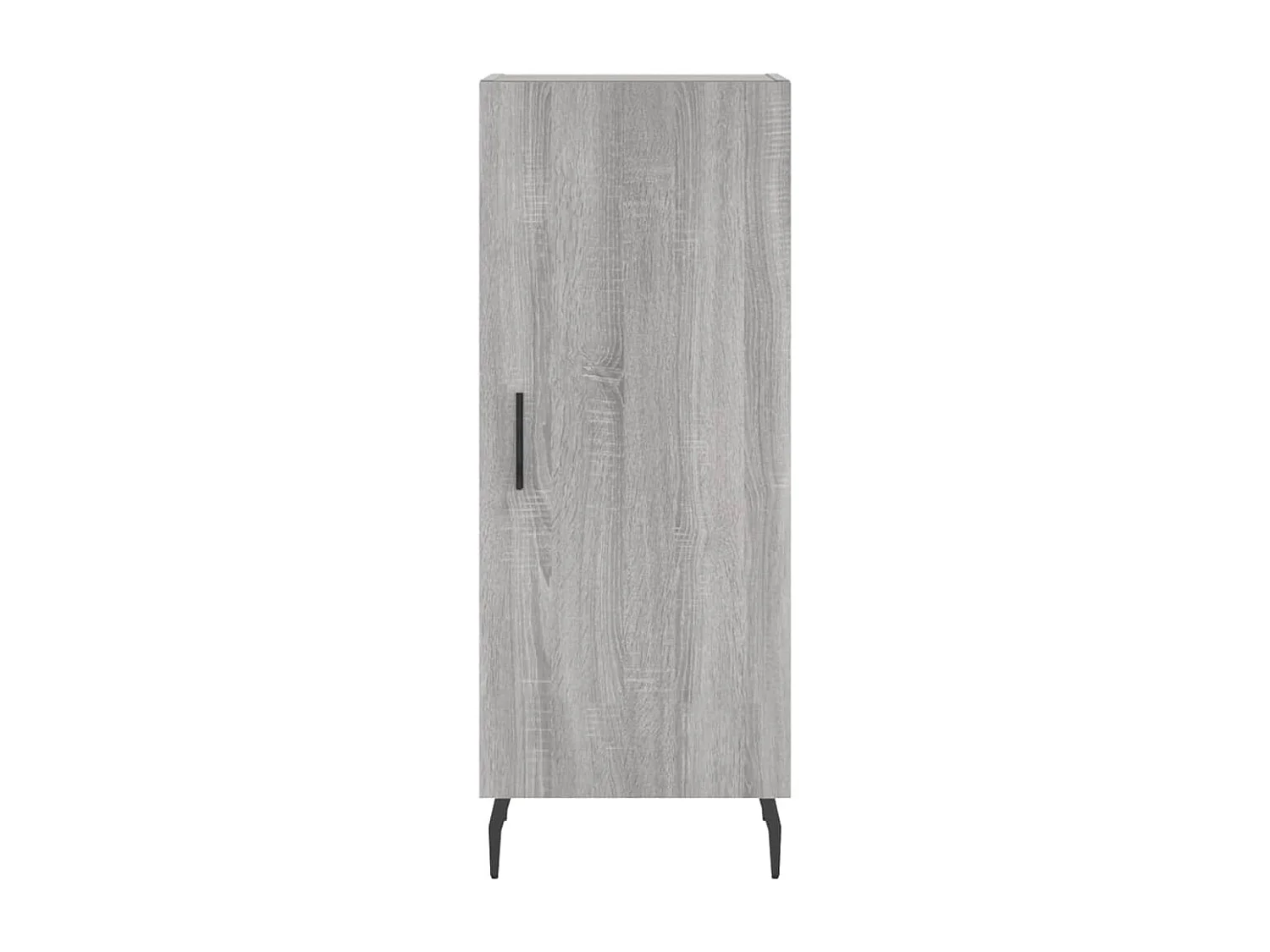 Buffet haut Sonoma gris 34,5x34x180 cm Bois d'ingénierie