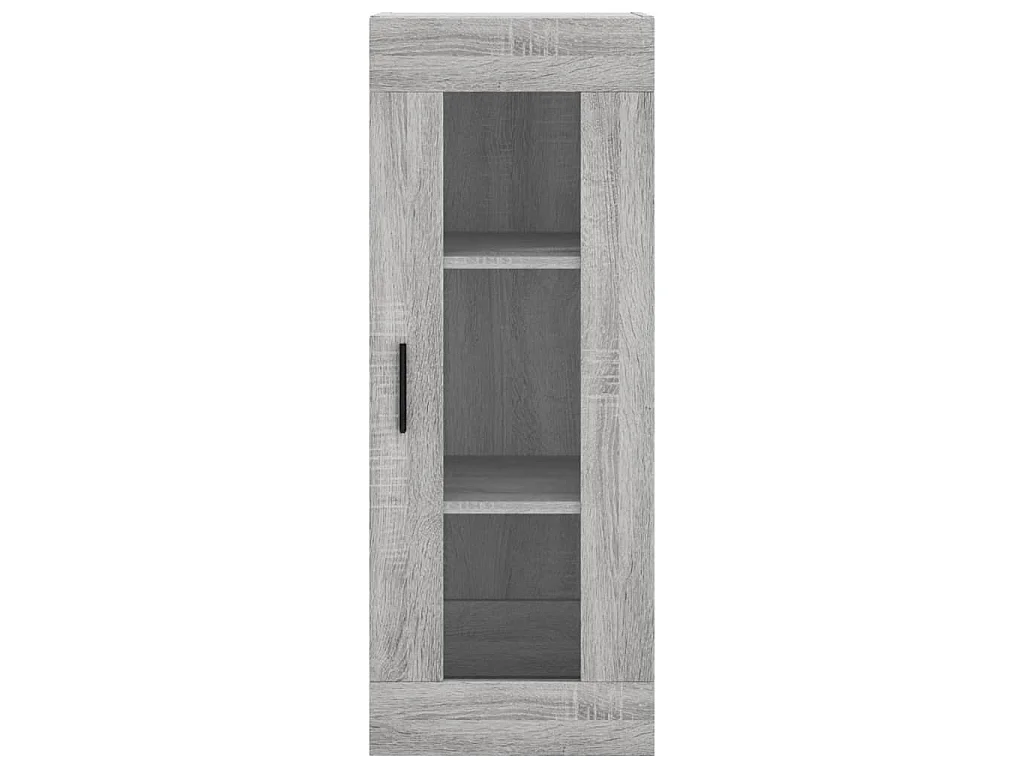 Highboard Grau Sonoma 34,5x34x180 cm Holzwerkstoff