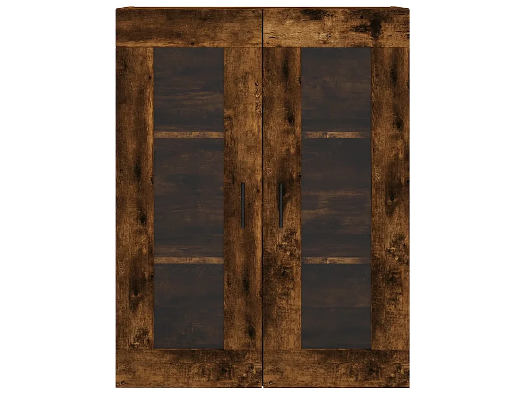 Mobile a Parete Rovere Fumo 69,5x34x90 cm