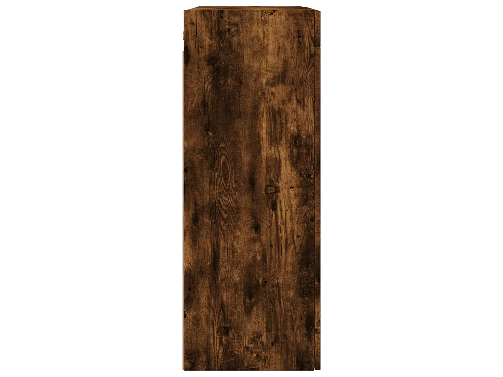 Mobile a Parete Rovere Fumo 69,5x34x90 cm