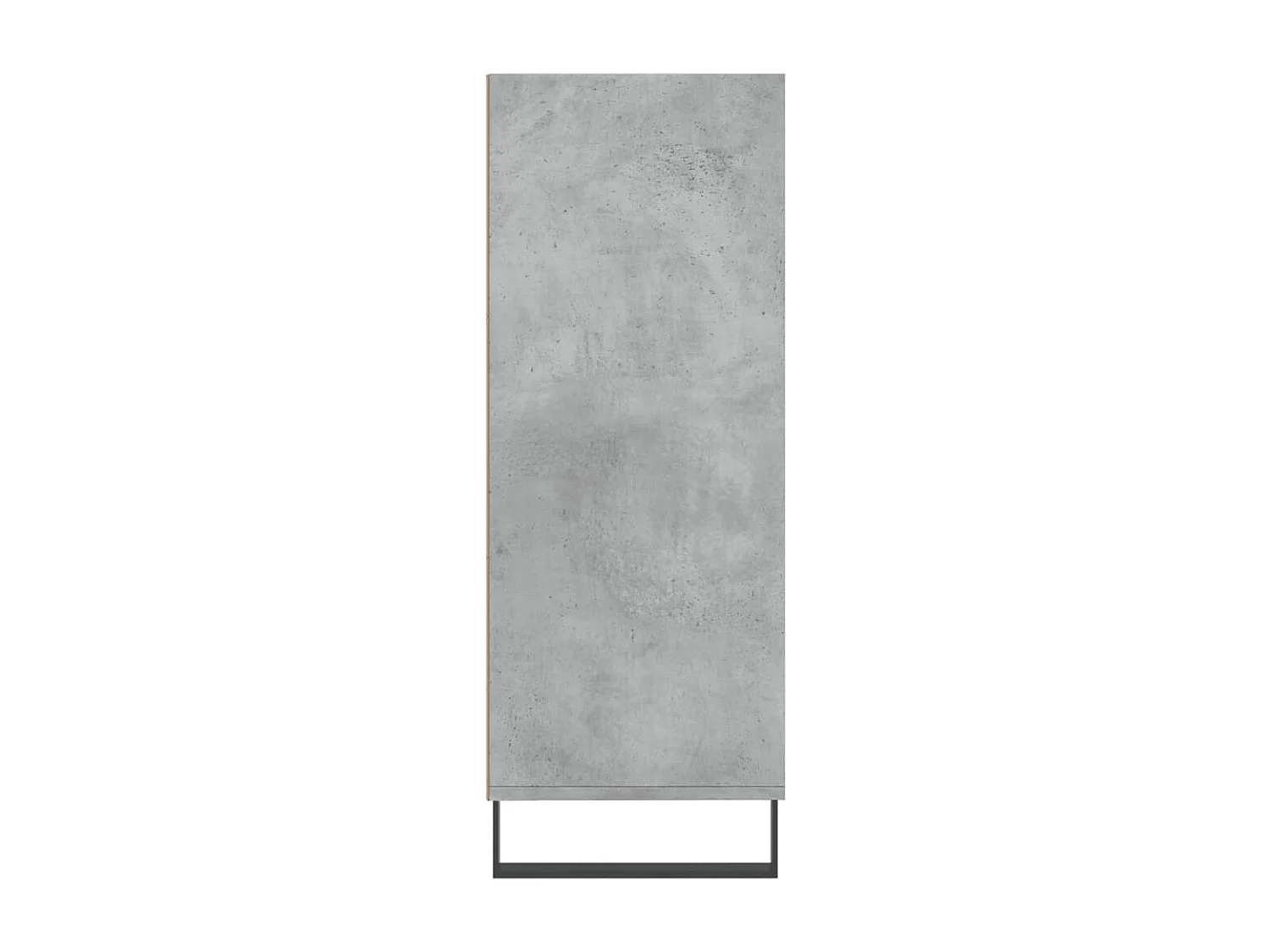 Armoire à étagères gris béton 69,5x32,5x90 cm bois d'ingénierie