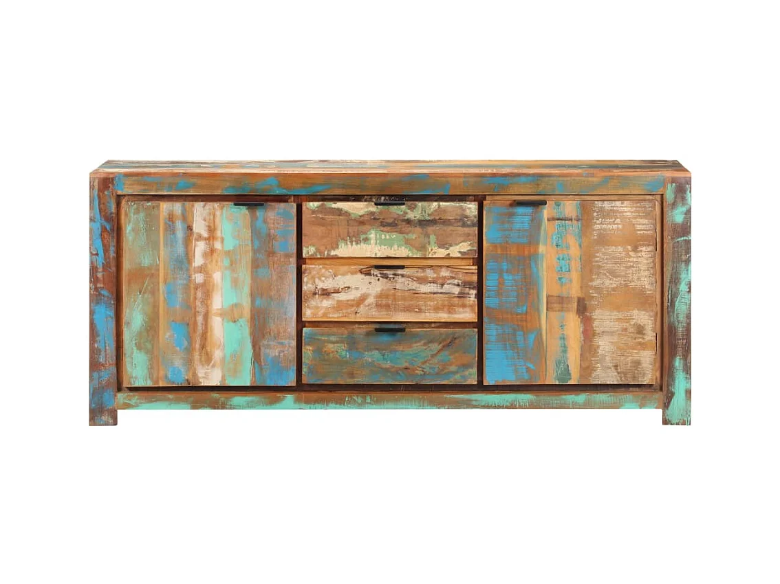 Dressoir 175x40x75 cm massief gerecycled hout