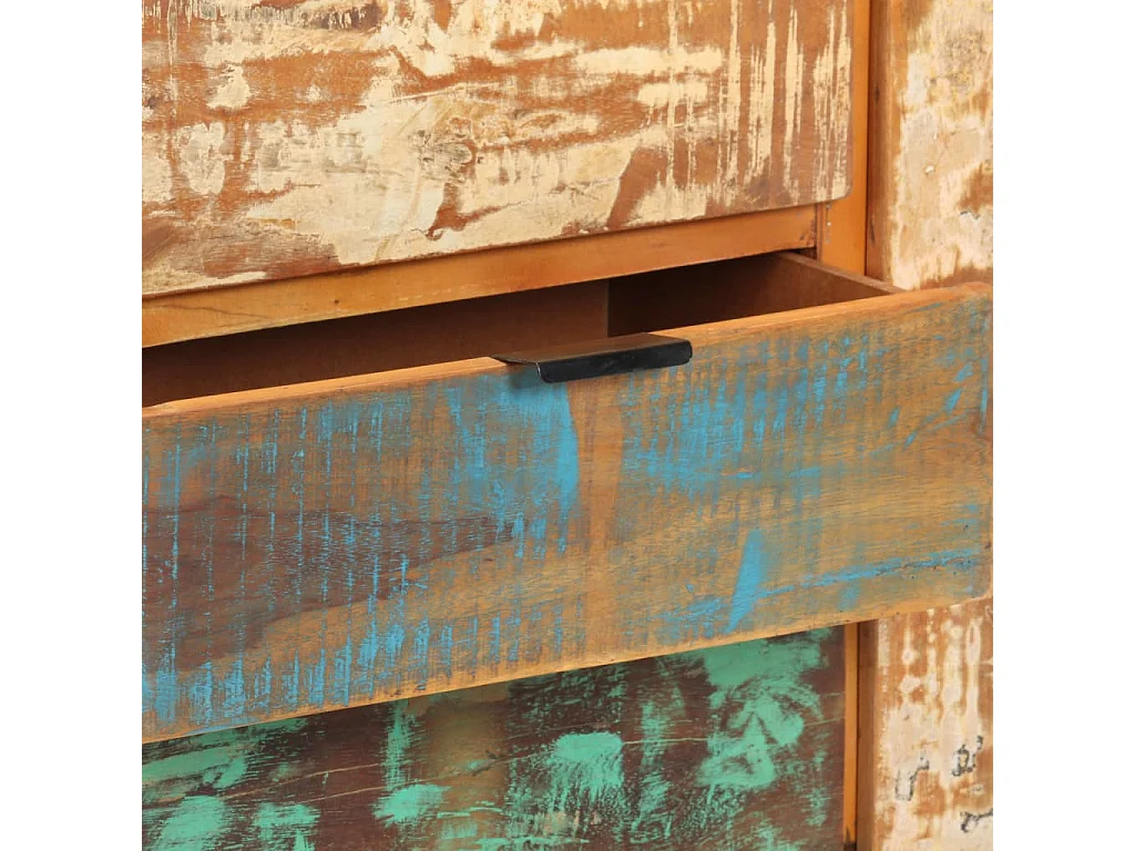 Dressoir 175x40x75 cm massief gerecycled hout