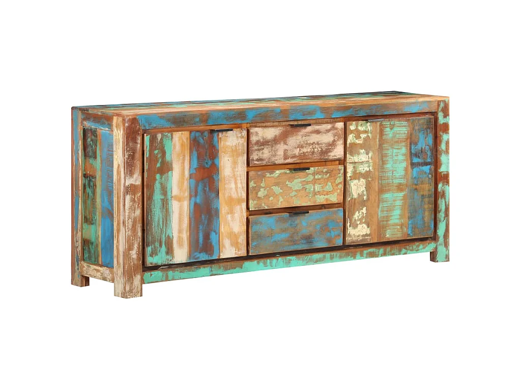 Dressoir 175x40x75 cm massief gerecycled hout