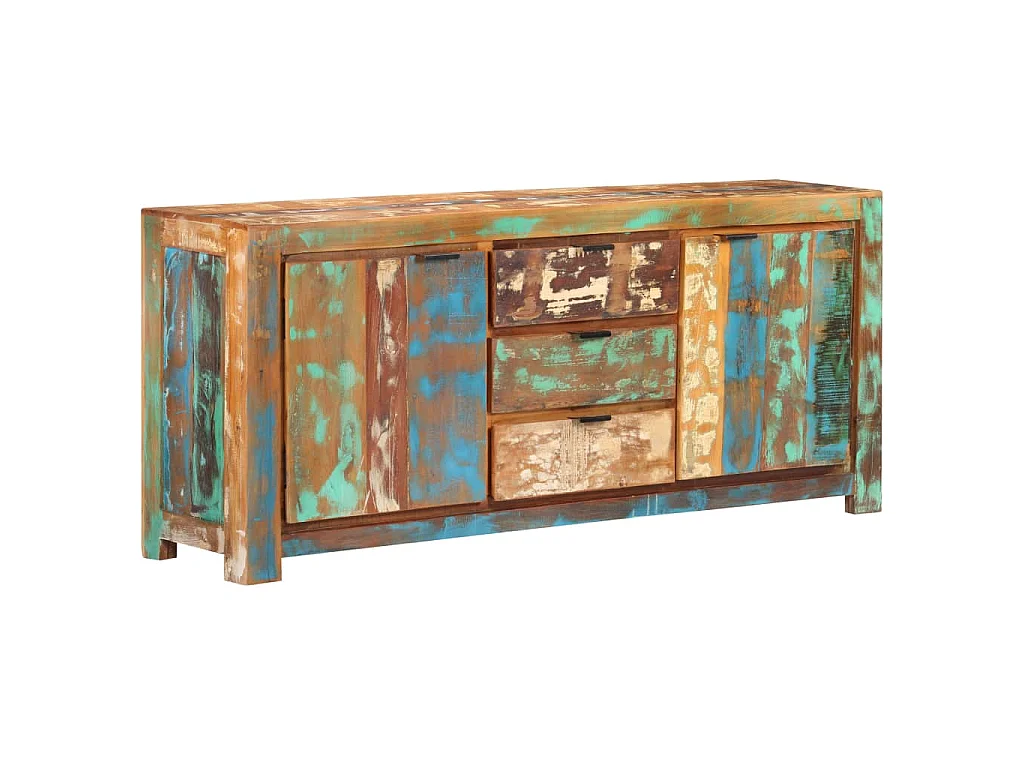 Dressoir 175x40x75 cm massief gerecycled hout