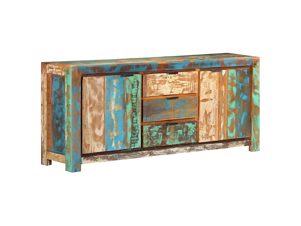 Dressoir 175x40x75 cm massief gerecycled hout