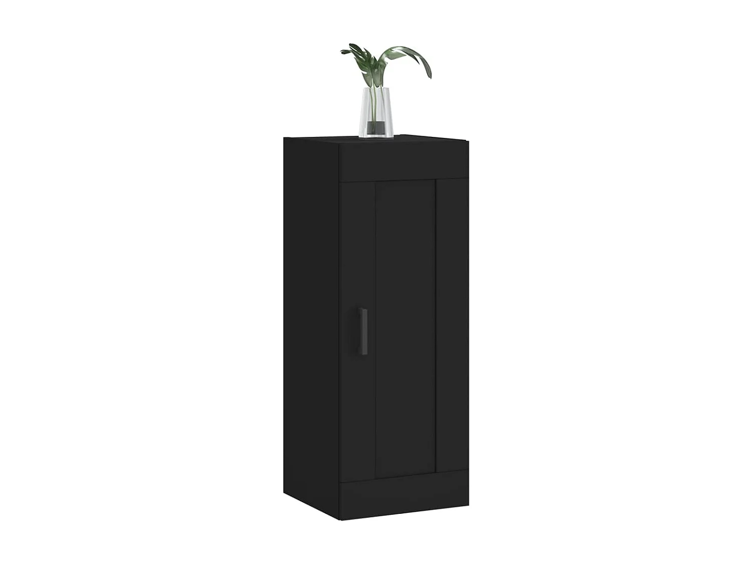 Armoire murale noir 34,5x34x90 cm bois d'ingénierie