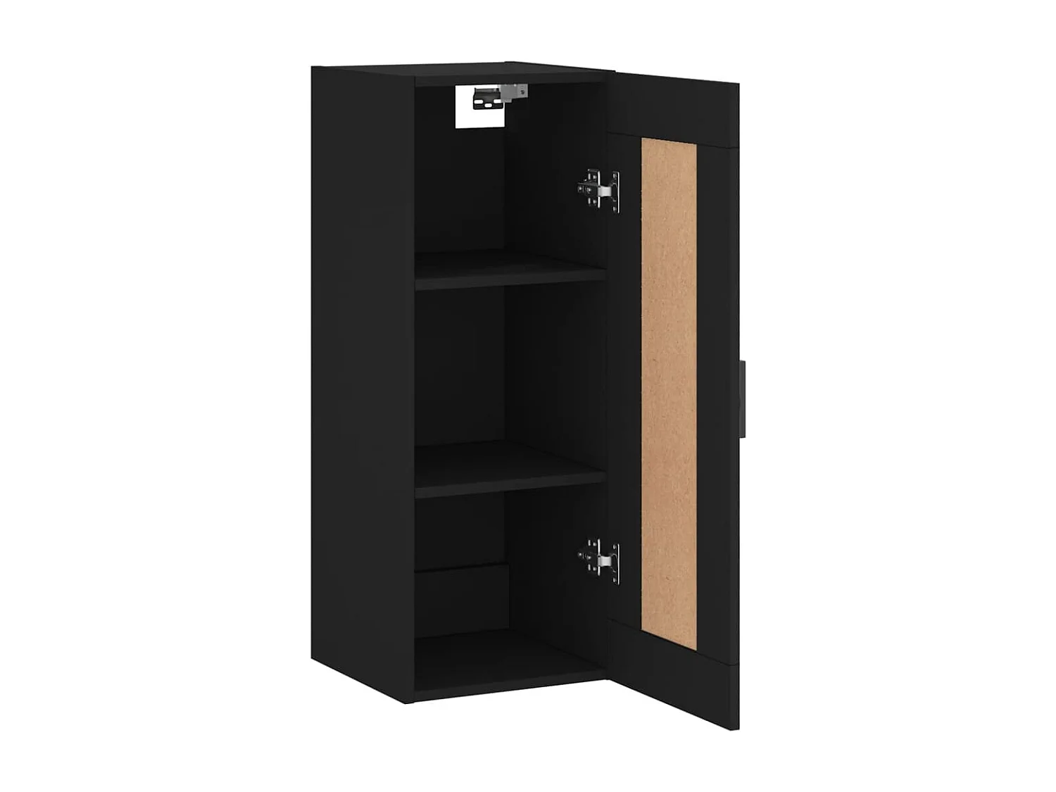 Armoire murale noir 34,5x34x90 cm bois d'ingénierie