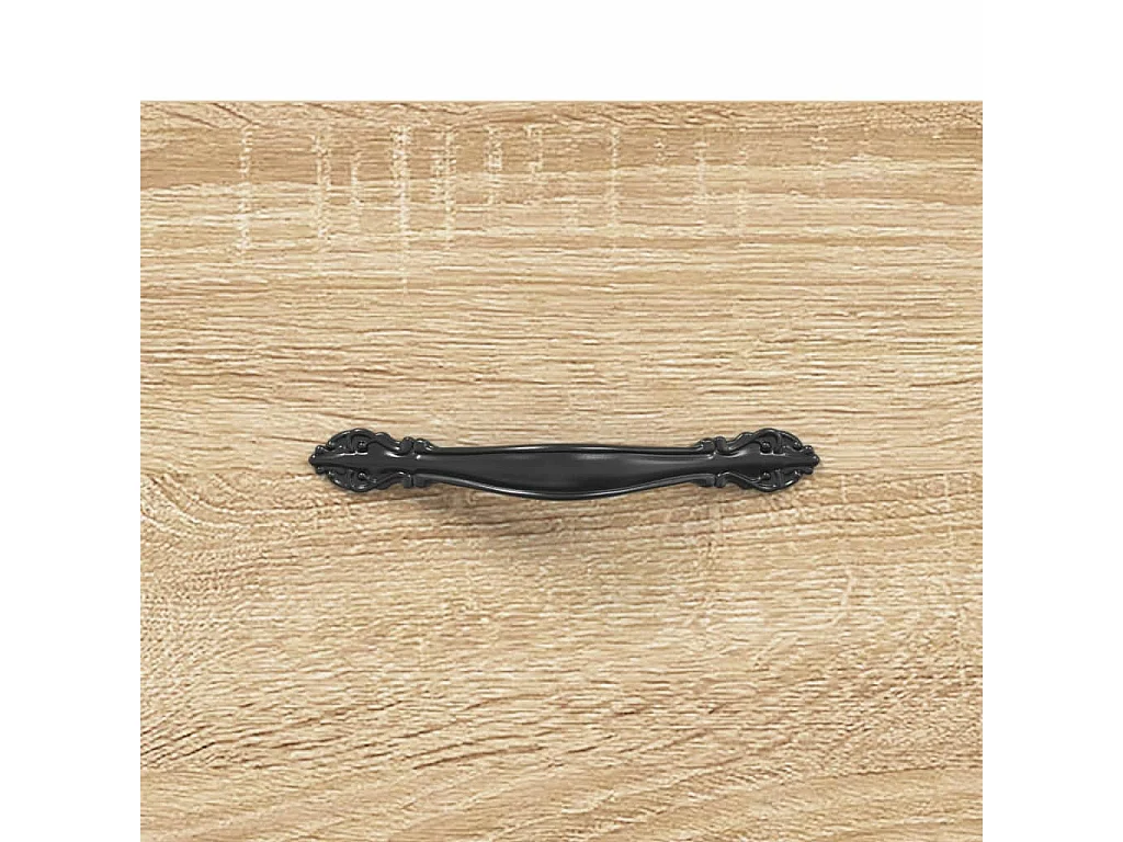Highboard Sonoma-Eiche 69,5x34x180 cm Holzwerkstoff