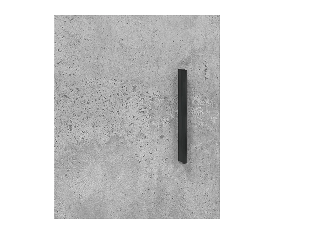 Highboard Betongrau 34,5x34x180 cm Holzwerkstoff