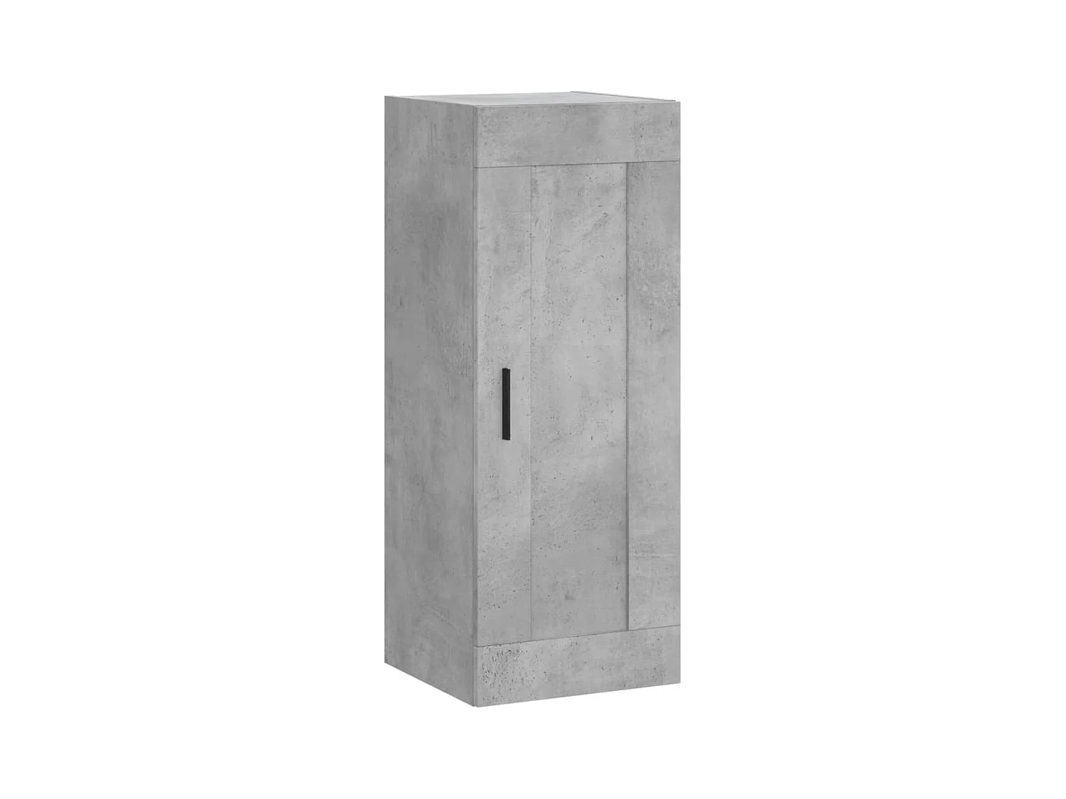 Highboard Betongrau 34,5x34x180 cm Holzwerkstoff