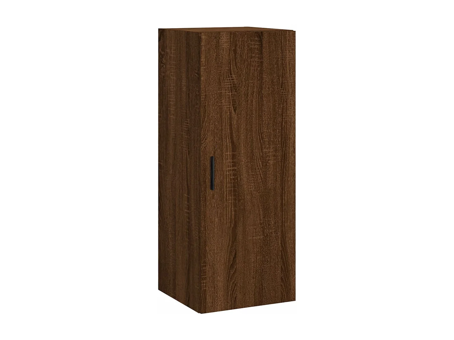 Highboard Braun Eichen-Optik 34,5x34x180 cm Holzwerkstoff