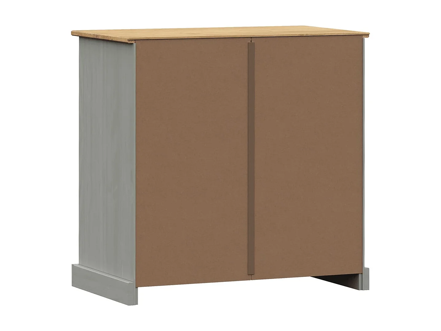 Aparador com gavetas VIGO 78x40x75 cm pinho maciço cinzento