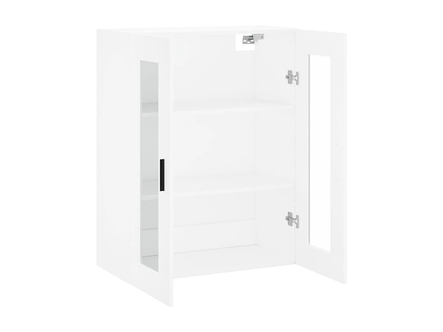 Armoire murale blanc 69,5x34x90 cm