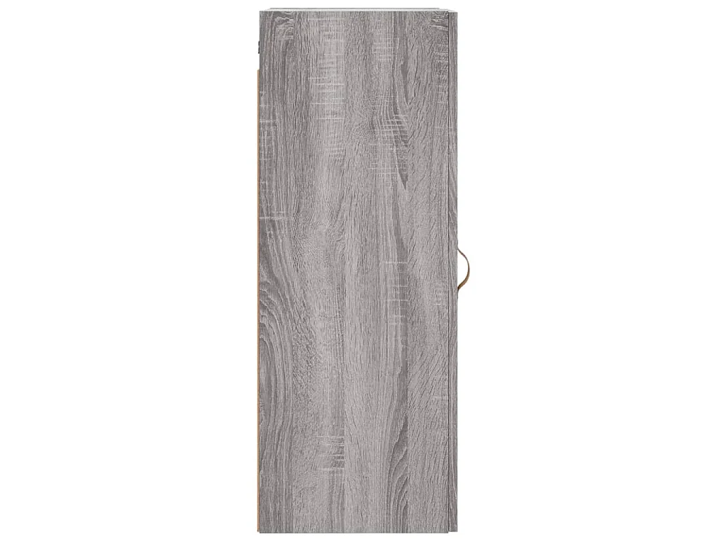 Bovenkast 34,5x34x90 cm grijs sonoma eikenkleurig